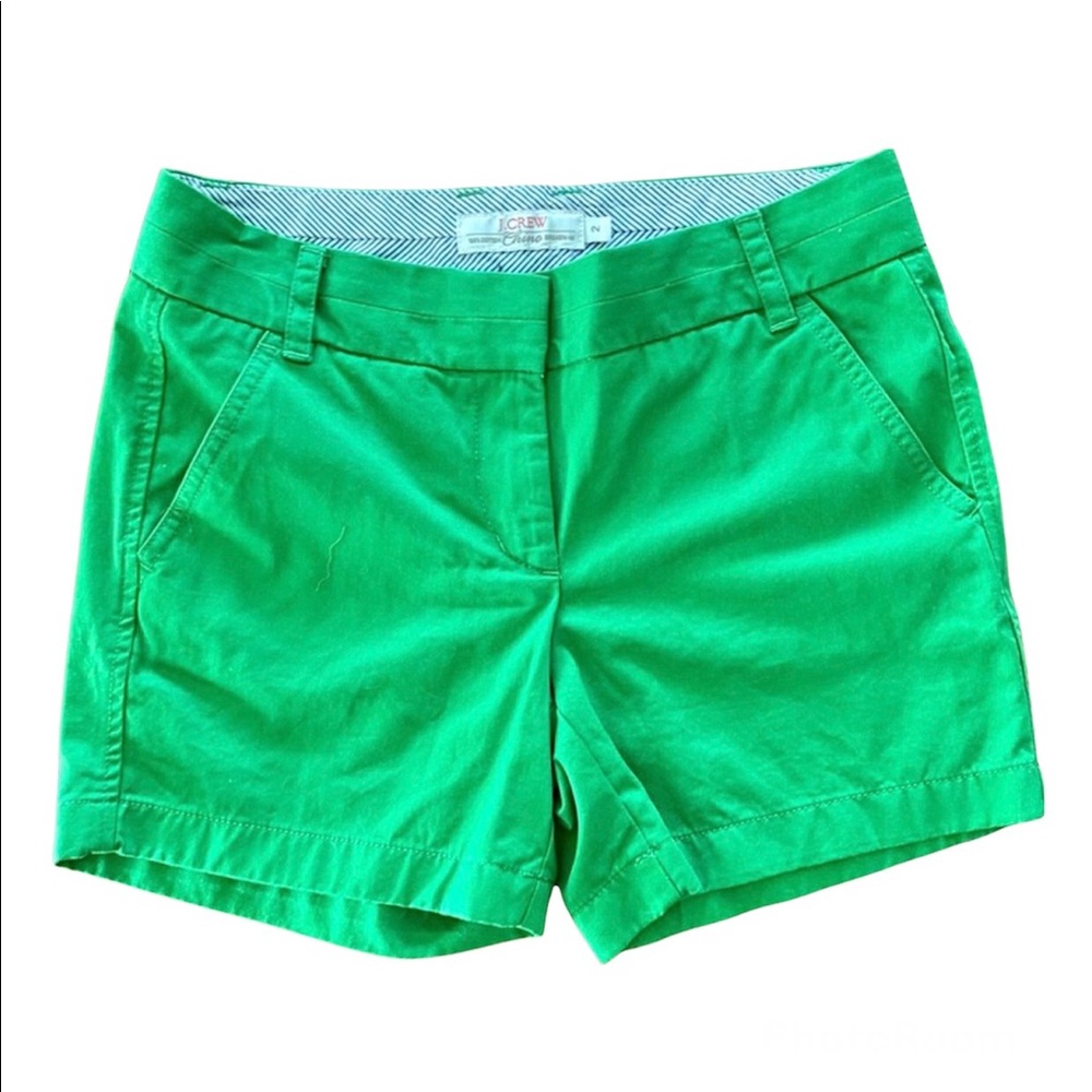 [J Crew] Green Chino Shorts